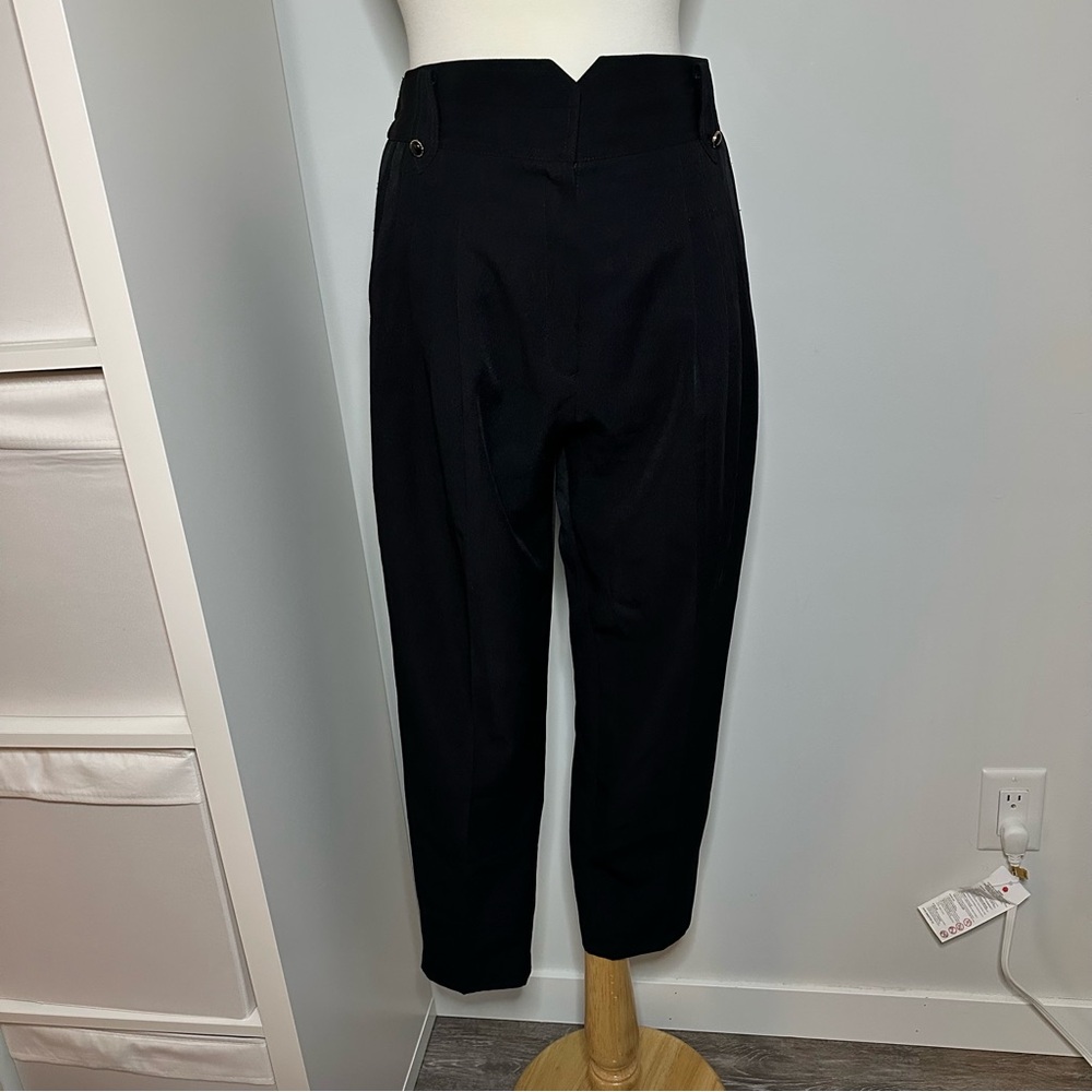 Vintage Black High-Waist Trousers XS/S